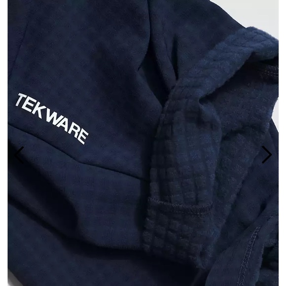 Mens The North Face Tekware Grid Pants in Summit Navy - Picture 2 of 7
